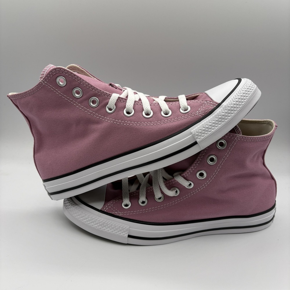 Converse Chuck Taylor All Star Shoes Womens 9 Mens Size 7 High Top Pink Rose NEW - Picture 5 of 9